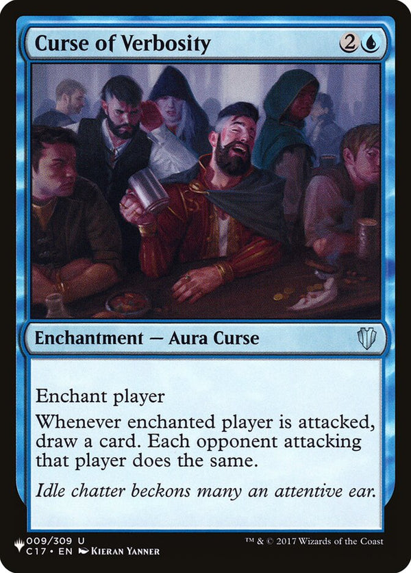 Curse of Verbosity - Magic: The Gathering