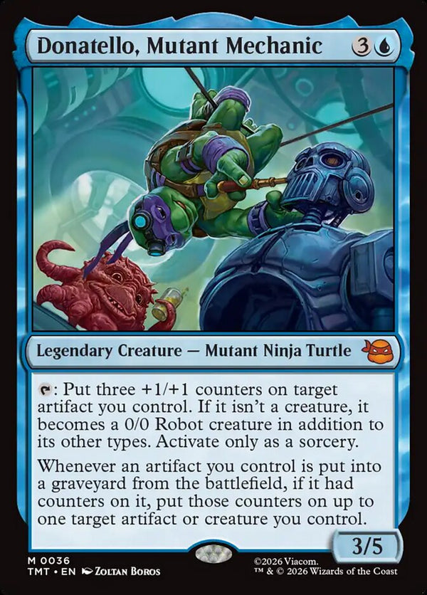 Donatello, Mutant Mechanic - Magic: The Gathering