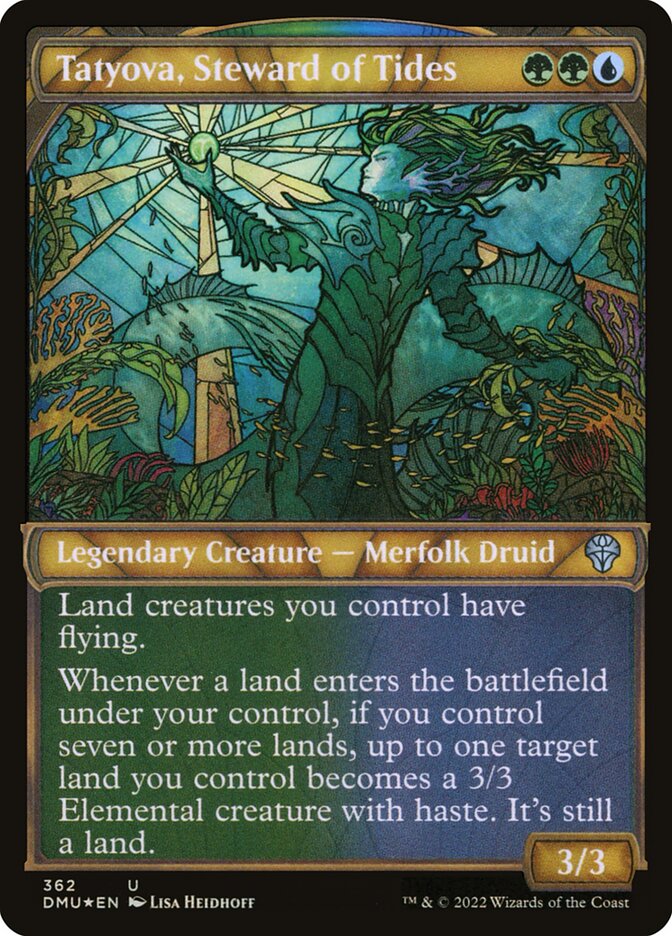 Tatyova, Steward of Tides (Textured Foil)