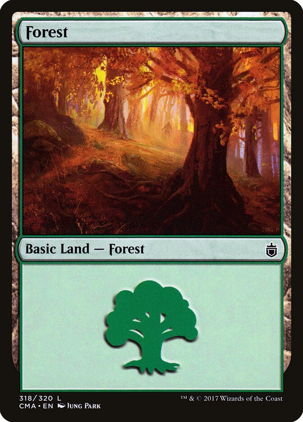 Forest (318) - Magic: The Gathering