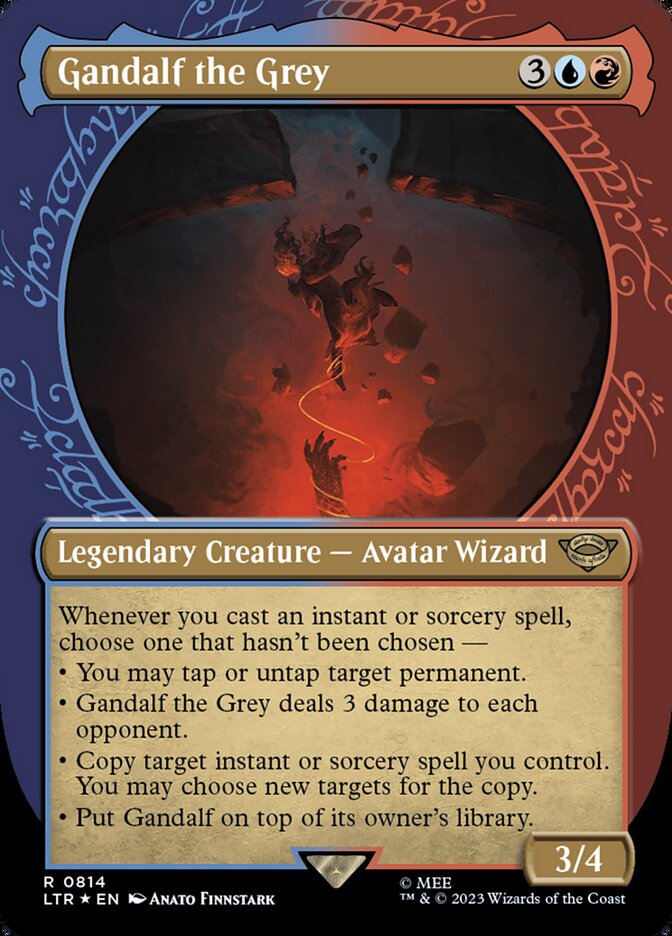 Gandalf the Grey (Showcase) (Surge Foil)