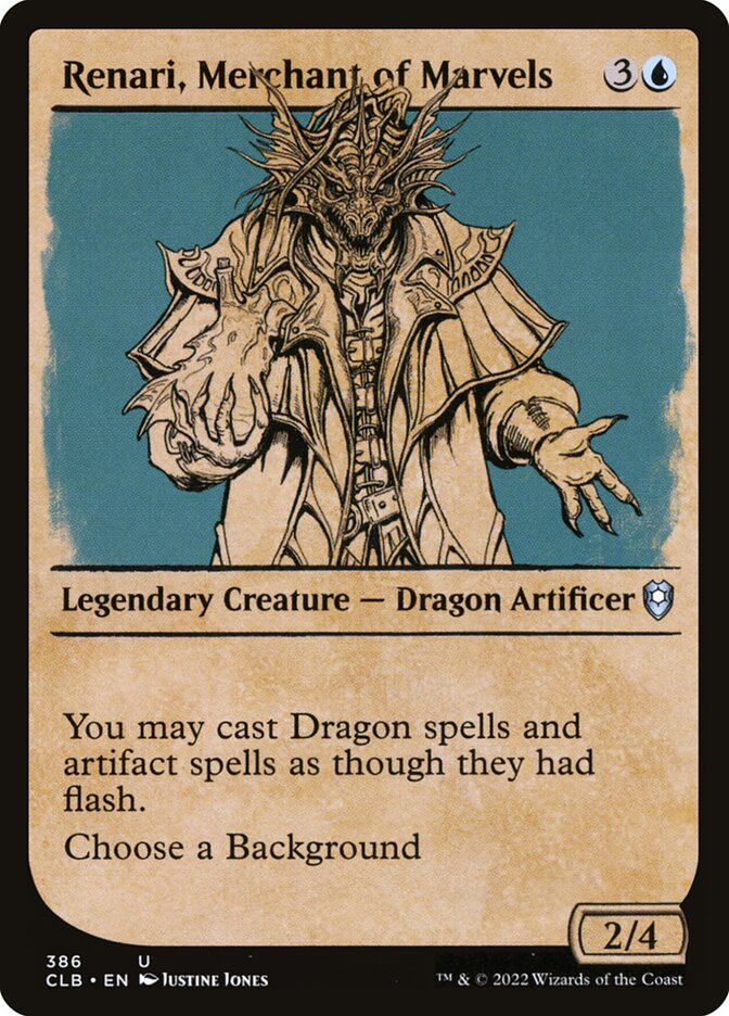 Renari, Merchant of Marvels (Showcase)