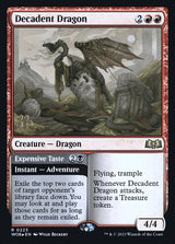 Decadent Dragon - Magic: The Gathering