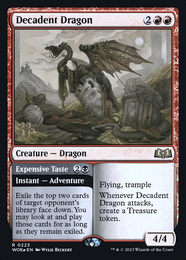 Decadent Dragon - Magic: The Gathering