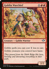 Goblin Warchief - Magic: The Gathering