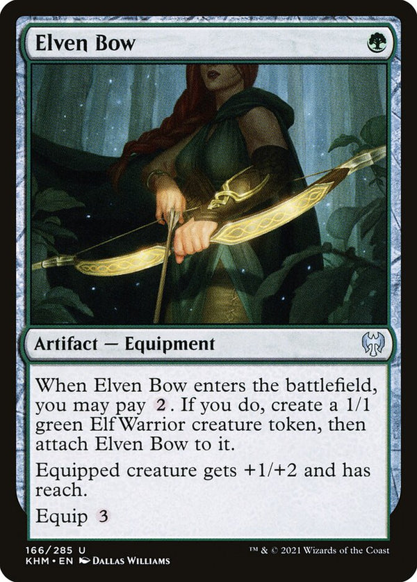 Elven Bow - Magic: The Gathering