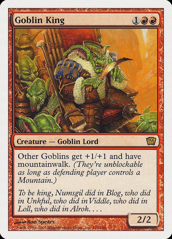 Goblin King - Magic: The Gathering