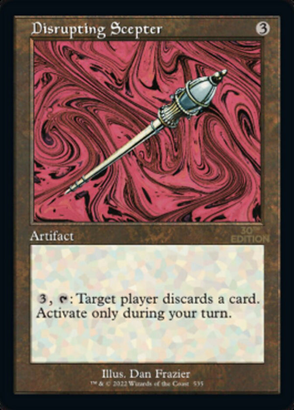 Disrupting Scepter (Retro Frame) - Magic: The Gathering