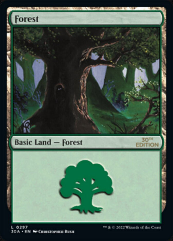 Forest (297) - Magic: The Gathering
