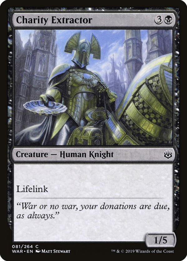 Charity Extractor - Magic: The Gathering