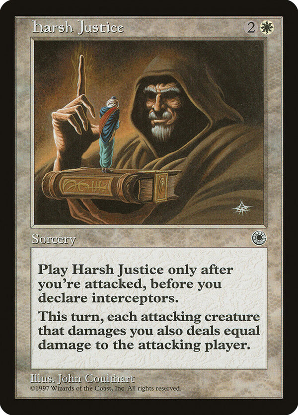 Harsh Justice - Magic: The Gathering