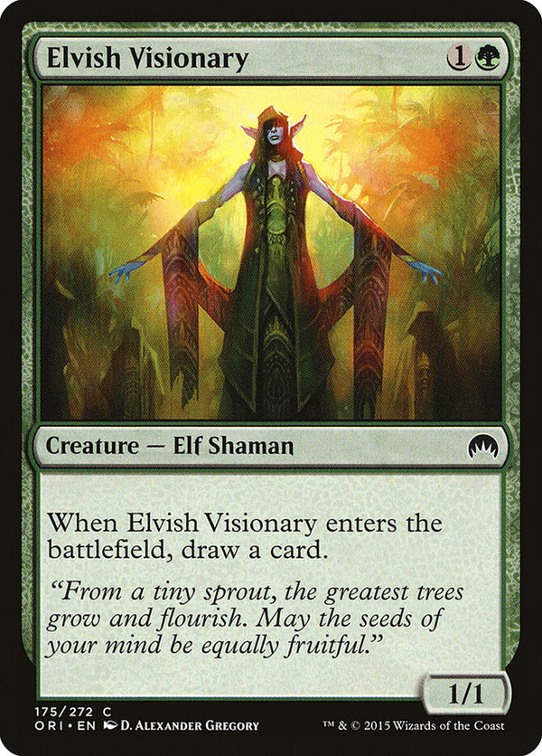 Elvish Visionary - Magic: The Gathering