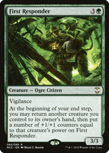 First Responder - Magic: The Gathering