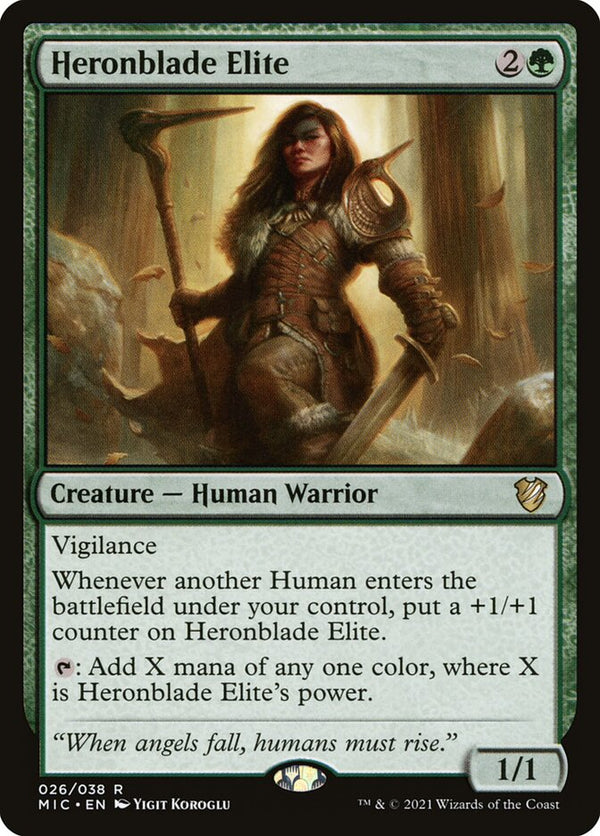 Heronblade Elite - Magic: The Gathering