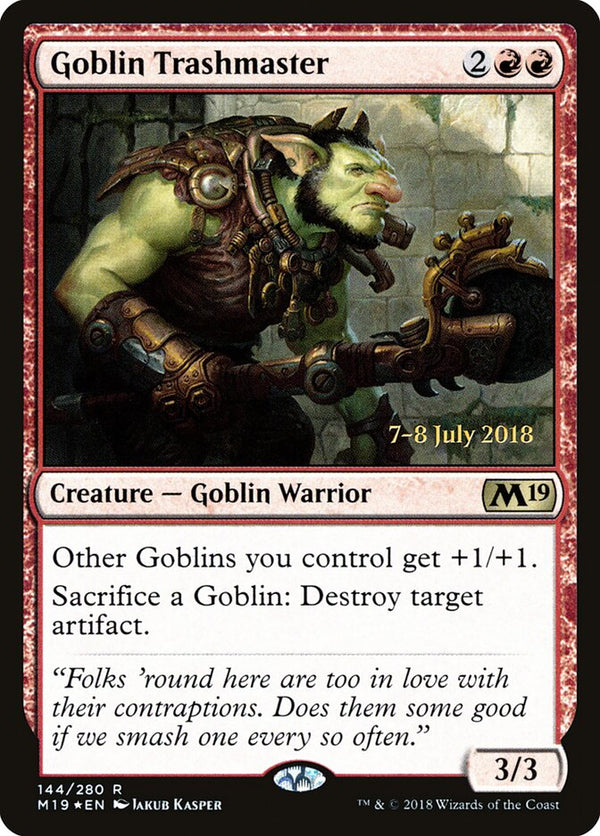 Goblin Trashmaster - Magic: The Gathering
