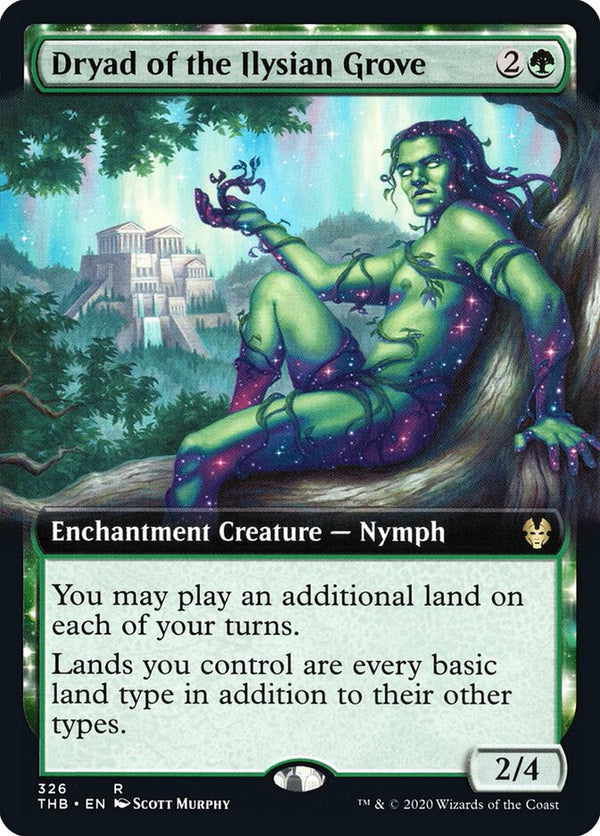Dryad of the Ilysian Grove (Extended Art) - Magic: The Gathering