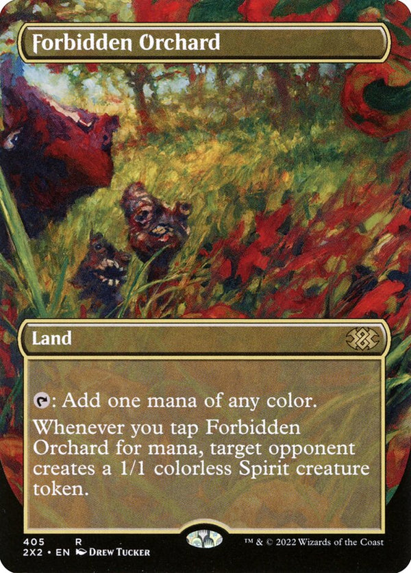Forbidden Orchard (Borderless) - Magic: The Gathering