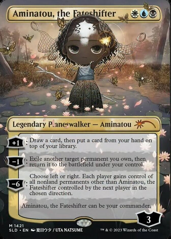 Aminatou, the Fateshifter (Rainbow Foil) - Magic: The Gathering