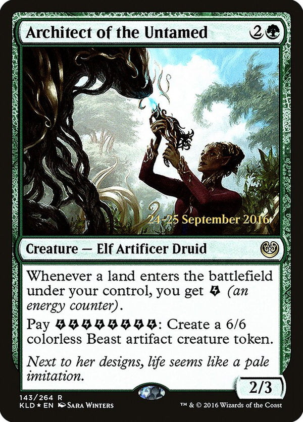 Architect of the Untamed - Magic: The Gathering