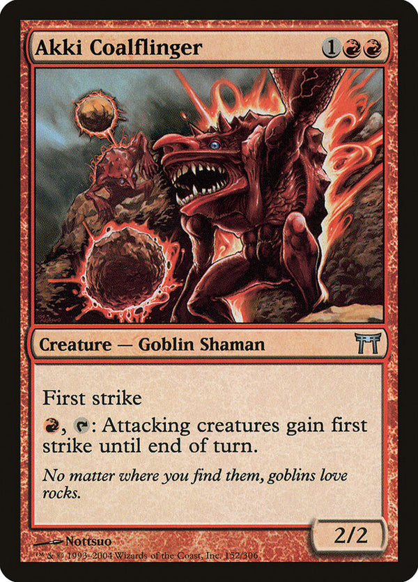 Akki Coalflinger - Magic: The Gathering