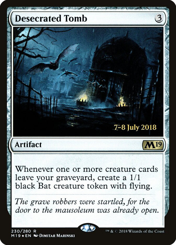 Desecrated Tomb - Magic: The Gathering