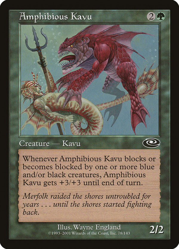 Amphibious Kavu - Magic: The Gathering