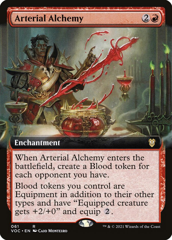 Arterial Alchemy (Extended Art) - Magic: The Gathering