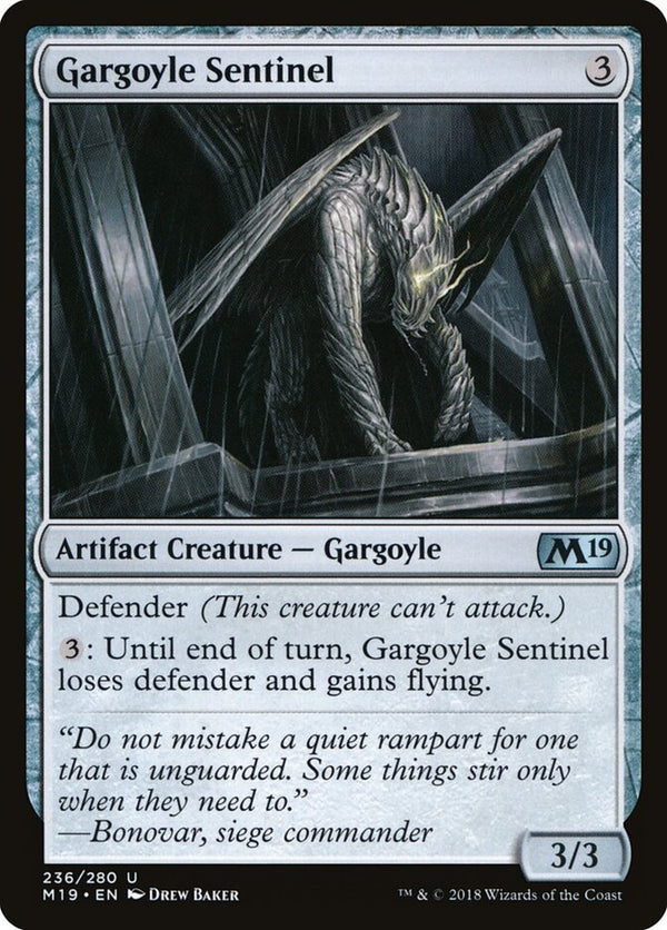 Gargoyle Sentinel - Magic: The Gathering