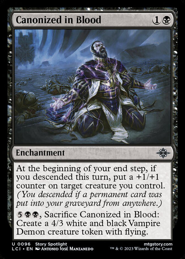 Canonized in Blood - Magic: The Gathering