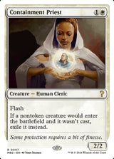 Containment Priest (White Border) - Magic: The Gathering