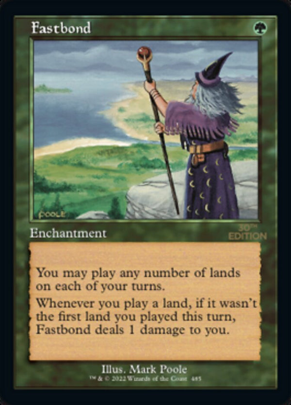 Fastbond (Retro Frame) - Magic: The Gathering