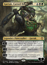 Garruk, Cursed Huntsman (Borderless) - Magic: The Gathering