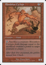 Bloodshot Cyclops - Magic: The Gathering