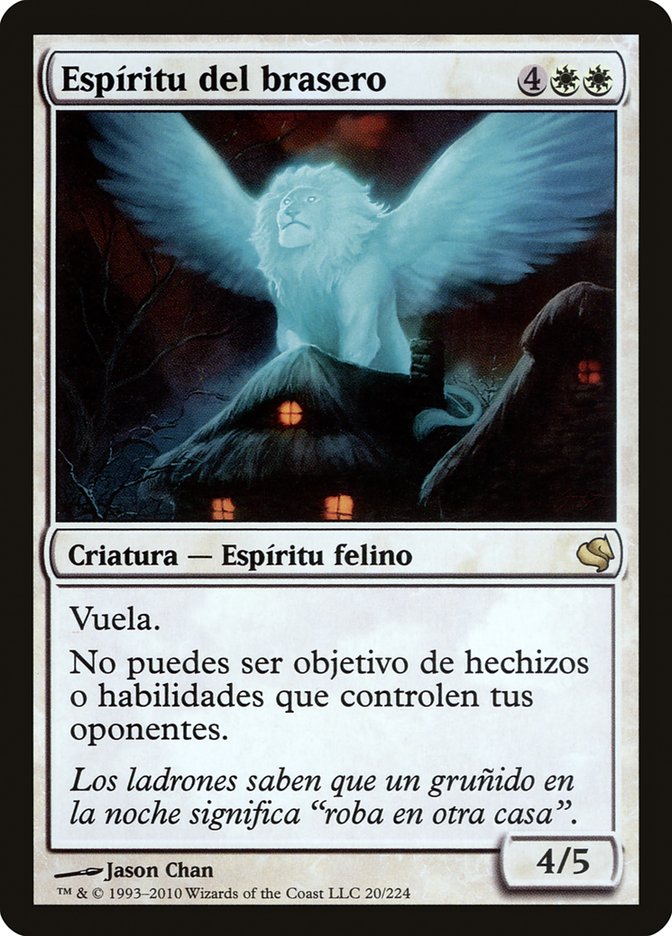 Spirit of the Hearth (Spanish) - "Espiritu del brasero"