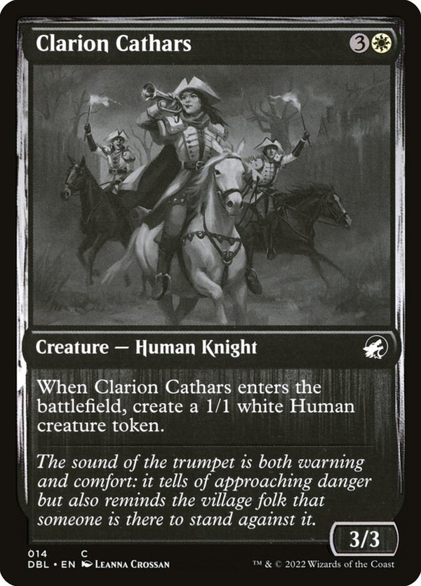 Clarion Cathars - Magic: The Gathering