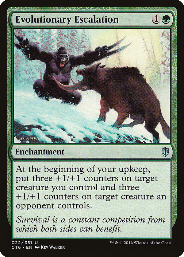 Evolutionary Escalation - Magic: The Gathering