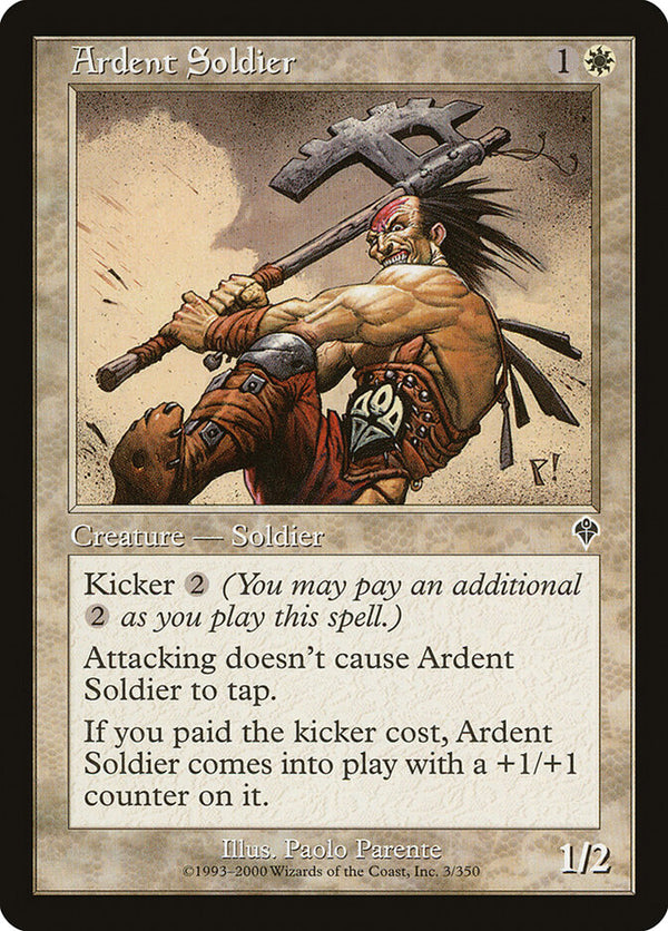 Ardent Soldier - Magic: The Gathering