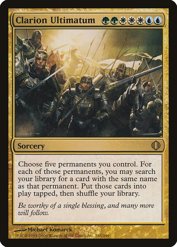 Clarion Ultimatum - Magic: The Gathering