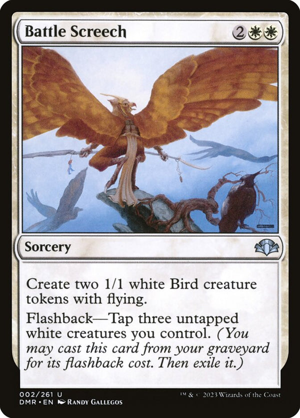 Battle Screech - Magic: The Gathering