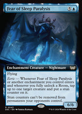 Fear of Sleep Paralysis (Extended Art) - Magic: The Gathering