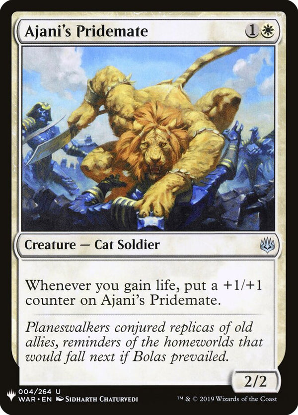 Ajani's Pridemate - Magic: The Gathering