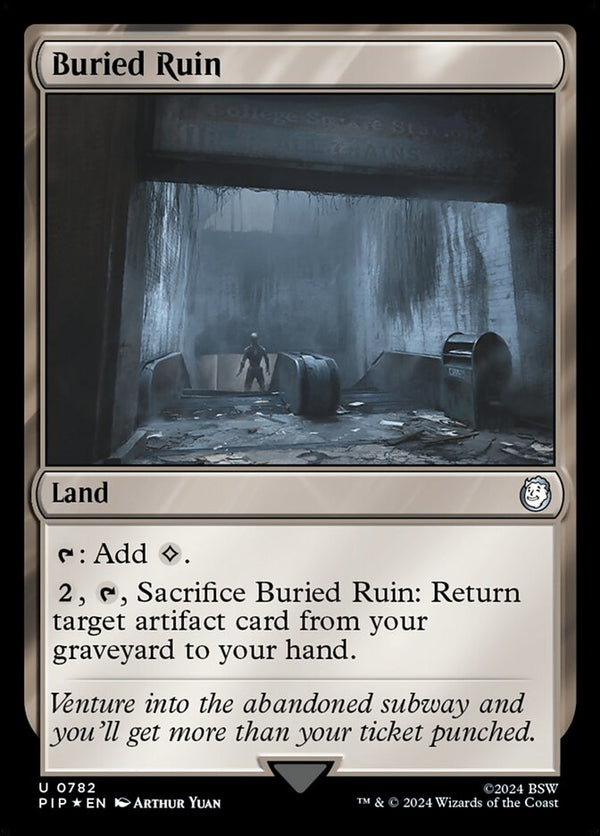 Buried Ruin (Surge Foil) - Magic: The Gathering