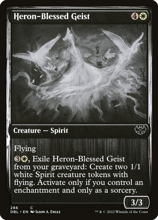 Heron-Blessed Geist - Magic: The Gathering