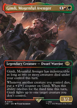 Gimli, Mournful Avenger (Borderless) - Magic: The Gathering