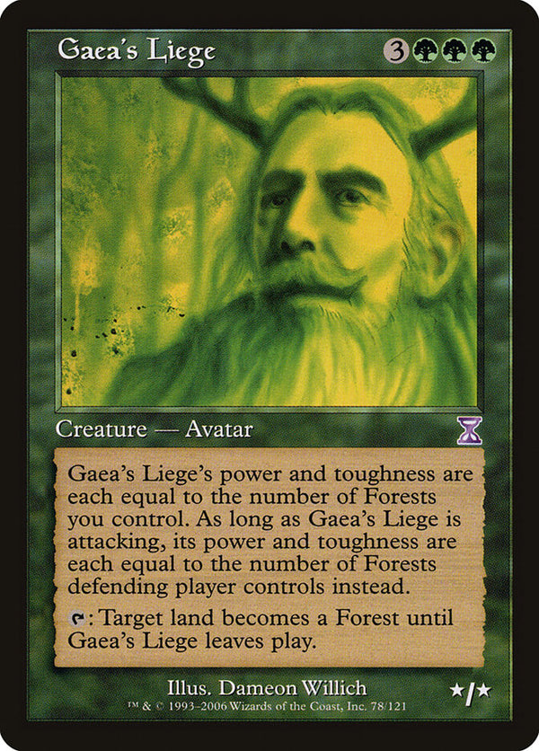 Gaea's Liege - Magic: The Gathering