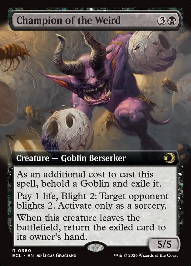 Champion of the Weird (Extended Art)