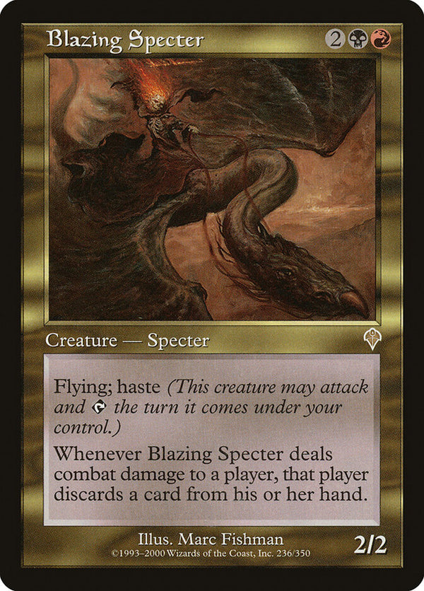 Blazing Specter - Magic: The Gathering
