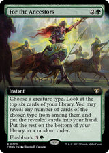 For the Ancestors (Extended Art) - Magic: The Gathering