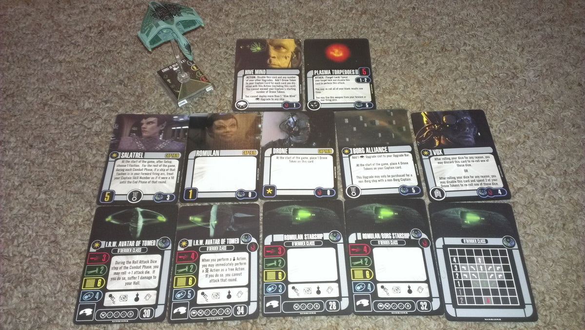 Star Trek: Attack Wing – I.R.W. Avatar of Tomed Romulan/Borg Expansion Pack