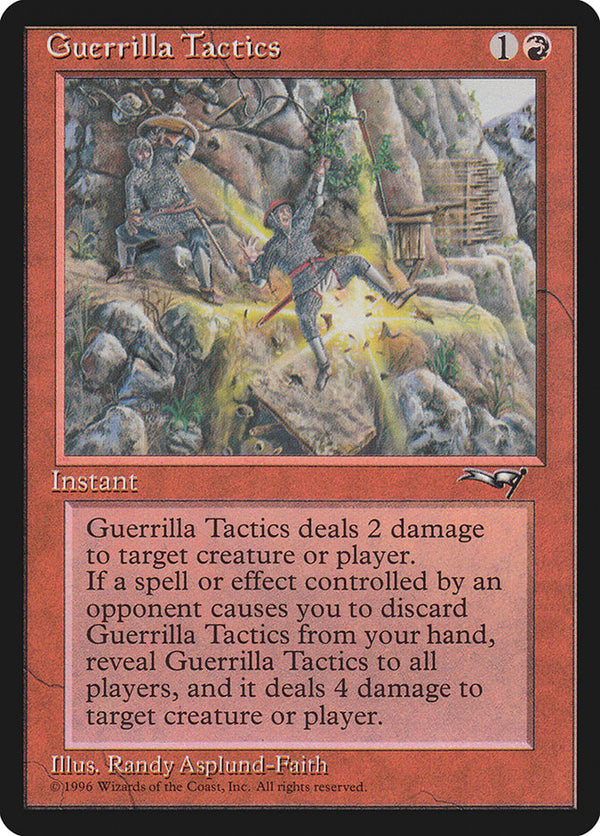 Guerrilla Tactics (Cliff) - Magic: The Gathering
